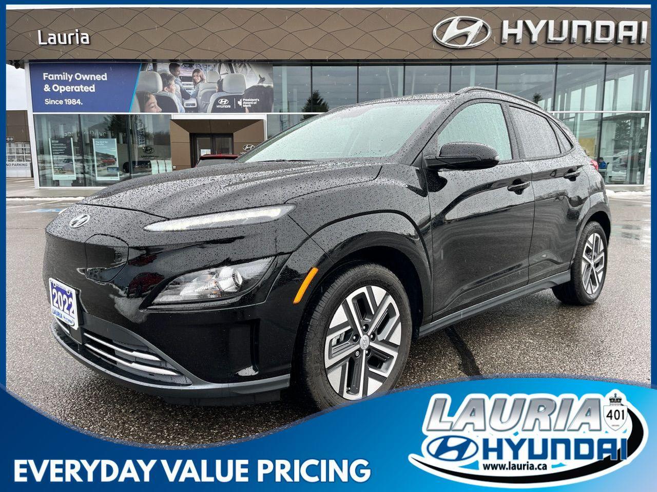 Used 2022 Hyundai KONA Electric Preferred FWD - ONLY 6,000KMS for sale in Port Hope, ON