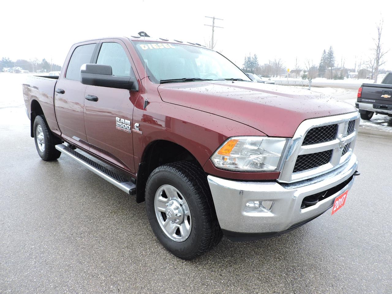 2017 RAM 2500 SLT Diesel 4X4 Seats 6 Well Oiled Only 53000KMS