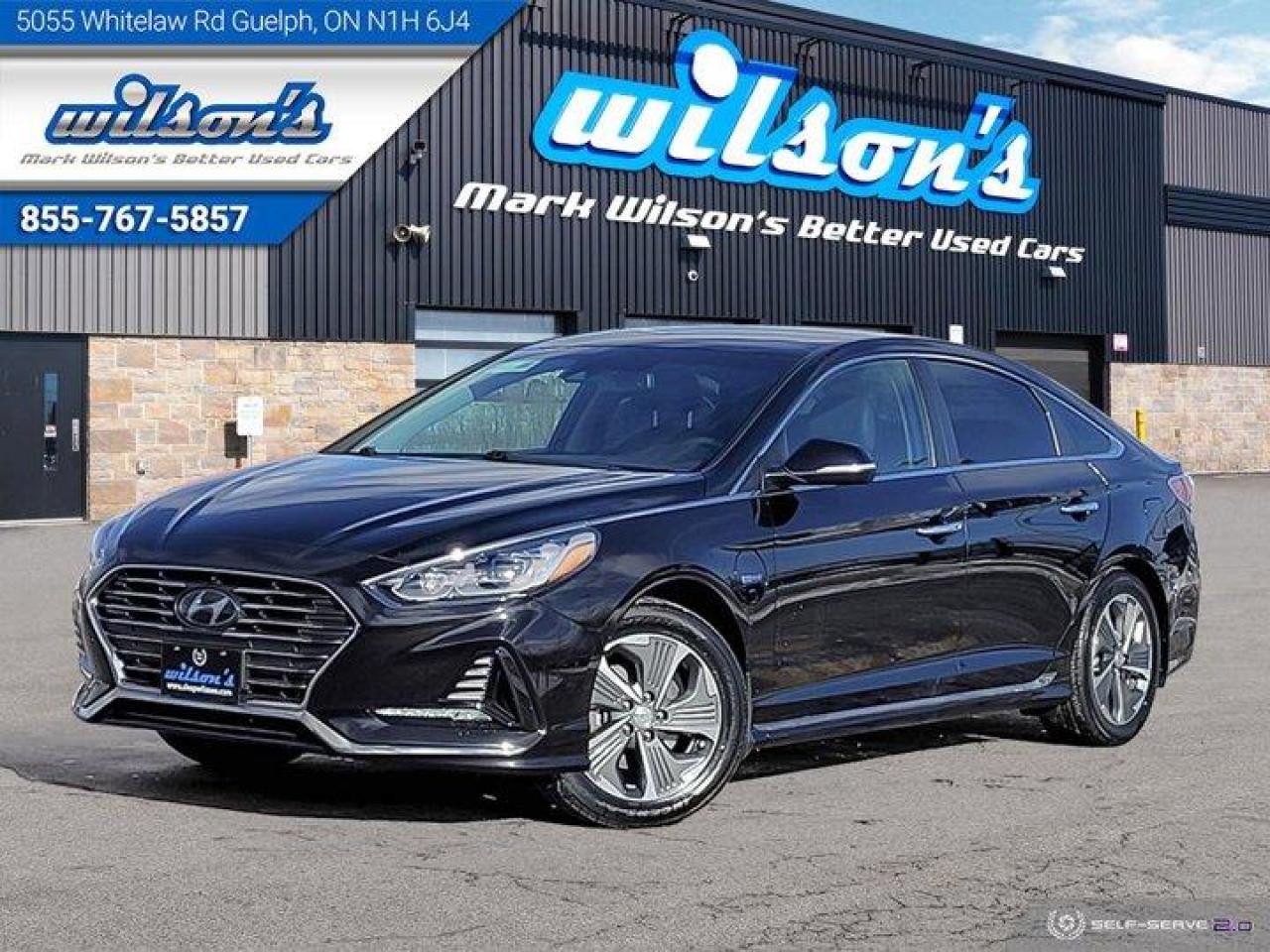 Used 2019 Hyundai Sonata Plug-In Hybrid Ultimate - Leather, Navigation, Adaptive Cruise, Cooled + Heated Seats & Much More! for sale in Guelph, ON