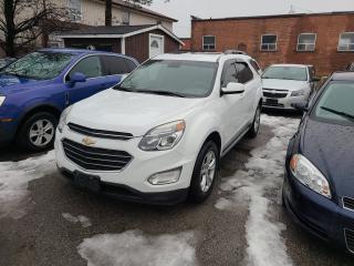 <div>Just in on trade 2017 Chevrolet Equinox LT AWD. 4 cyl Auto. Comes with sunroof, heated seats, remote start, Bluetooth, back up cam, Navi & plenty of other options. Vehicle is a two owner, non-smoker. Low low km for the year. Runs and drives excellent. Clean carfax. $21,490+ HST & Licensing. Warranty & Financing Available. Please call or email for more info or to arrange a viewing.</div>