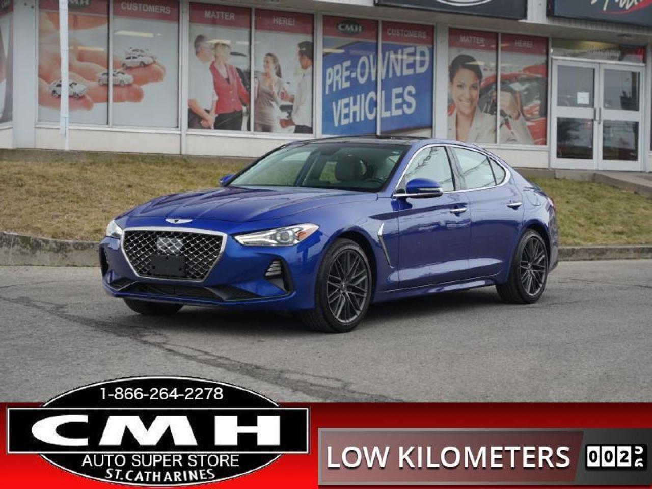 Used 2019 Genesis G70 2.0T Elite AWD  NAV ADAP-CC ROOF HTD-SW for sale in St. Catharines, ON