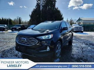 <b>Low Mileage, Heated Seats,  Power Liftgate,  Apple CarPlay,  Android Auto,  Remote Start!</b><br> <br> At Pioneer Motors Langley, our team of professionals will guide you to make the right choice for your future vehicle. You will be advised as to the choice of the right vehicle and the best suitable financing for your needs. <br> <br> Compare at $38750 - Pioneer value price is just $37990! <br> <br>   Made without compromise, the Ford Edge is ready for whatever you had in mind. This  2019 Ford Edge is for sale today in Langley. <br> <br>With impressive attention to detail, the Ford Edge seamlessly integrates power, performance and handling with awesome technology to help you multitask your way through the challenges that life throws your way. Made for an active lifestyle and spontaneous getaways, the Ford Edge is as rough and tumble as you are. Push the boundaries and stay connected to the road with this sweet ride!This low mileage  SUV has just 10,571 kms. Its  nice in colour  and is completely accident free based on the <a href=https://vhr.carfax.ca/?id=Fc2Py1rMMuh9fxPU//dB3W+QE+r/2vtJ target=_blank>CARFAX Report</a> . It has a 8 speed auto transmission and is powered by a  250HP 2.0L 4 Cylinder Engine.  It may have some remaining factory warranty, please check with dealer for details. <br> <br> Our Edges trim level is SEL AWD. This Edge SEL comes with an impressive list of features including a power rear liftgate, power heated front seats, FordPass Connect with a 4G LTE hotspot, an 8 inch touchscreen featuring SYNC 3, Apple CarPlay and Android Auto, a leather wrapped steering wheel with audio and cruise controls, dual zone automatic climate control and remote keyless entry. For added safety and convenience, you will also get Ford Co-Pilot360 with blind spot assist, lane keep assist, automatic emergency braking, lane departure warning, a proximity key for push button start, automatic headlights, front fog lights, a remote start and a rear view camera with rear parking sensors. This vehicle has been upgraded with the following features: Heated Seats,  Power Liftgate,  Apple Carplay,  Android Auto,  Remote Start,  Blind Spot Assist,  Lane Keep Assist. <br> To view the original window sticker for this vehicle view this <a href=http://www.windowsticker.forddirect.com/windowsticker.pdf?vin=2FMPK4J95KBC66334 target=_blank>http://www.windowsticker.forddirect.com/windowsticker.pdf?vin=2FMPK4J95KBC66334</a>. <br/><br> <br>To apply right now for financing use this link : <a href=https://www.pioneermotorslangley.com/finance/ target=_blank>https://www.pioneermotorslangley.com/finance/</a><br><br> <br/><br> Buy this vehicle now for the lowest bi-weekly payment of <b>$279.66</b> with $0 down for 84 months @ 7.99% APR O.A.C. ( Plus applicable taxes -  Plus applicable fees   / Total Obligation of $51894  ).  See dealer for details. <br> <br>Let us make your visit to our dealership as pleasant and rewarding as it can be. All pricing is plus $995 Documentation fee and applicable taxes. o~o