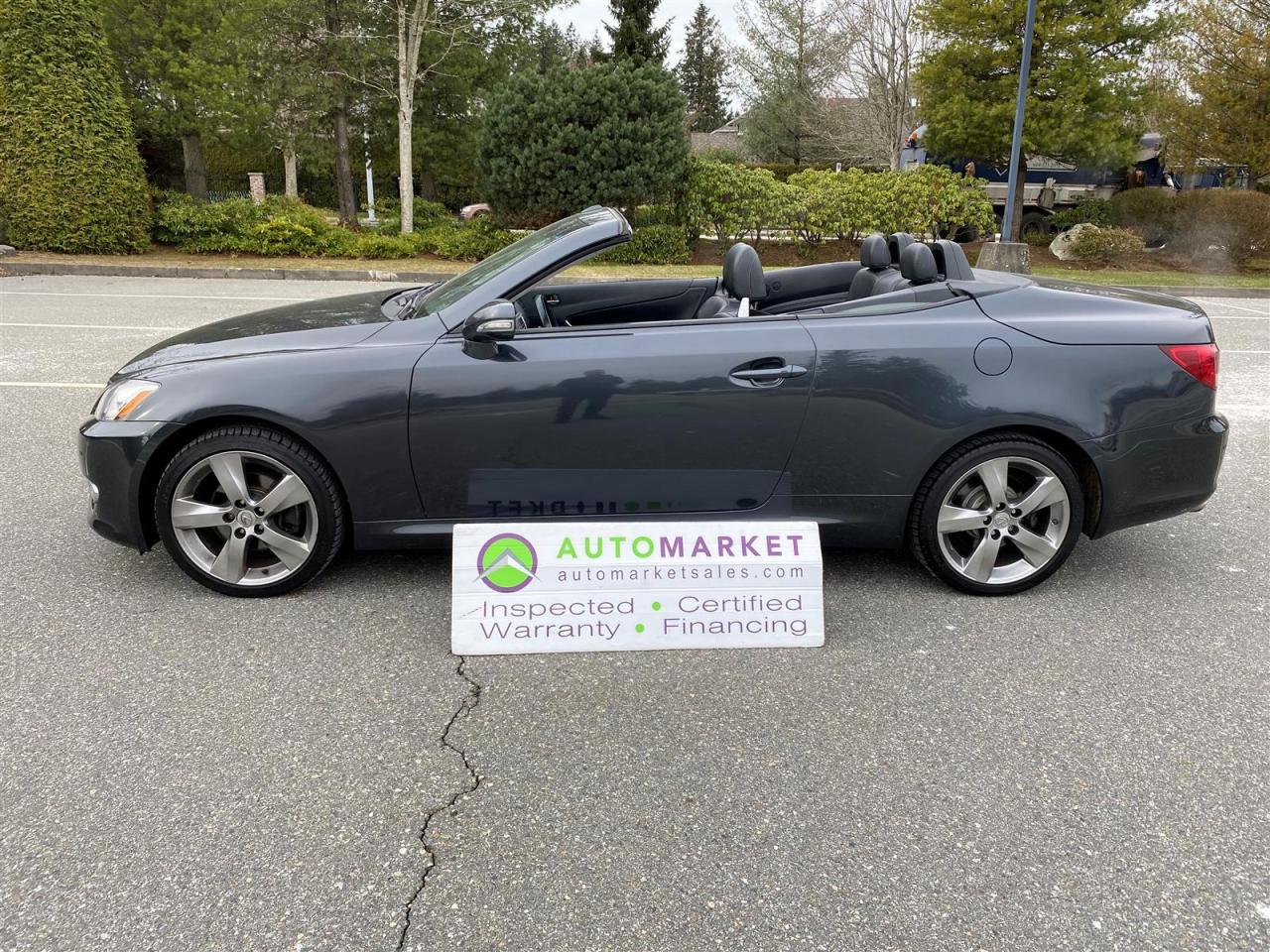 Used 2010 Lexus IS 250 CONVERTIBLE IS 250C WARRANTY, INSPECTED FINANCING AND BCAA MEMBERSHIP for sale in Surrey, BC