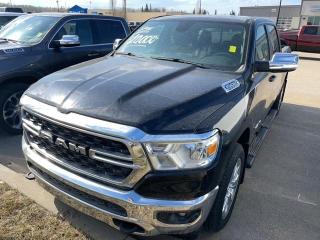 Well equipped 2022 Big Horn level 2, Navigation, 20 Inch Chrome wheels, Hemi, Heated Seats, Remote Start, PLUS weve installed side steps  and a spray bed liner. All included in the SALE PRICE.