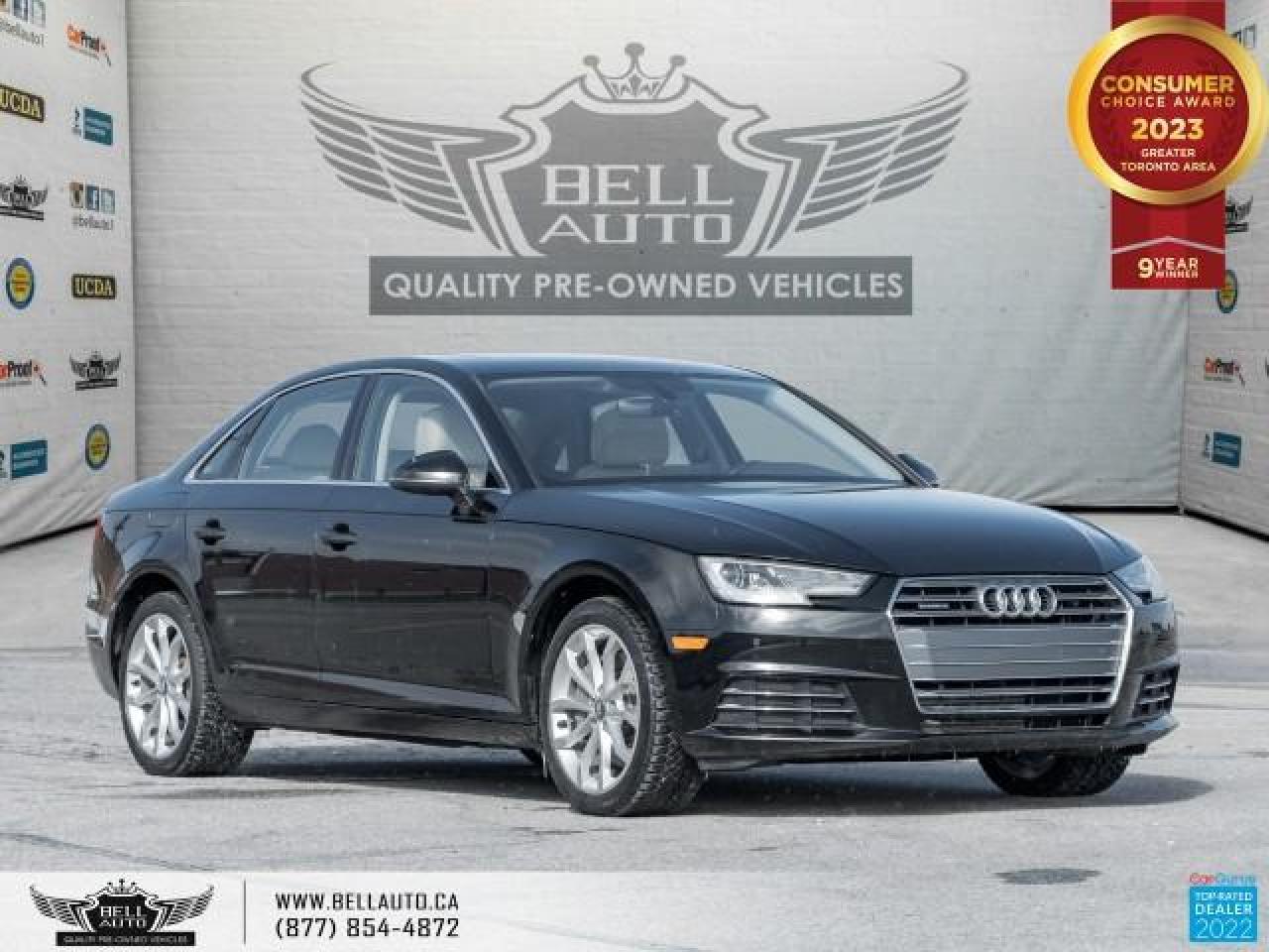 Used 2017 Audi A4 Progressiv, Navi, MoonRoof, BackUpCam, Turbo for sale in Toronto, ON