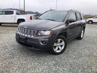 Sunroof, Leather Seats, Bluetooth, Heated Seats, SiriusXM, Air Conditioning, Steering Wheel Audio Control
  Hot Deal! Weve marked this unit down $877 from its regular price of $21765.   As Kelley Blue Book says, if you must drive a Jeep, then the Jeep Compass is one of the best ways to go. This  2016 Jeep Compass is for sale today in Mission. 
The Jeep Compass provides the capability and off-roading prowess you expect from a Jeep while offering the efficiency and practical size of a compact model. With this kind of capability, youre never left stranded and you never miss out on the fun. Traditional Jeep styling meets modern technology for an enjoyable ride every time. This  SUV has 103,630 kms. Its  granite crystal metallic in colour  . It has a 6 speed auto transmission and is powered by a  172HP 2.4L 4 Cylinder Engine.  
 Our Compasss trim level is High Altitude. Premium comfort and style are yours for the taking with an impressive array of standard features in the Compass High Altitude. It comes with leather seats which are heated in front, a leather-wrapped steering wheel with audio and cruise control, a power sunroof, Bluetooth streaming audio and phone interface, SiriusXM, power windows, power doors, air conditioning, and more.
 To view the original window sticker for this vehicle view this http://www.chrysler.com/hostd/windowsticker/getWindowStickerPdf.do?vin=1C4NJDAB6GD625726. 
To apply right now for financing use this link : http://www.pioneerpreowned.com/financing/index.htm
Pioneer Pre-Owned has more than 60 years of experience in the automotive domain in B.C. backing it up, and we are proud to be your first-choice used car dealer in Mission! Buying a vehicle can be a stressful time. WE CAN HELP make it worry free and easy. How is this worry free? Our team of highly trained Auto Technicians do a full safety inspection on each vehicle. Our vehicles come with a Complete Car-proof Report and lien search history. We can deliver straight to your door or we can provide a free hotel if you so choose to come to us. We service BC, Alberta and Saskatchewan. Do you have credit issues? We know that bad things happen to good people. We all have a past, if yours is preventing you from moving forward WE CAN HELP rebuild you credit. Are you a first-time buyer, a new Canadian resident on a work permit? Is a current bankruptcy or recently discharged, past repossessions or just started a new job holding you back? TOUGH CREDIT, NO CREDIT, or GOOD CREDIT. Are your current payments to high? Do you like the vehicle you have now, but would love to lower your payments? Refinancing is Available. Need Extra cash? As an authorized representative for over 18 financial institutions and lenders. We can offer up to $15000.00 cash back and NO PAYMENTS for up to 90 days OAC. We have 0 down financing and low interest rates available. All vehicles are subject to a $695 dealer documentation fee and finance placement fee. Visit our website @ www.pioneerpreowned.com and lets us be your credit Specialists! o~o