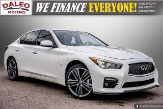 Used 2014 Infiniti Q50 SPORT/ 3.7L / V6 / AWD / FULLY LOADED for sale in Hamilton, ON