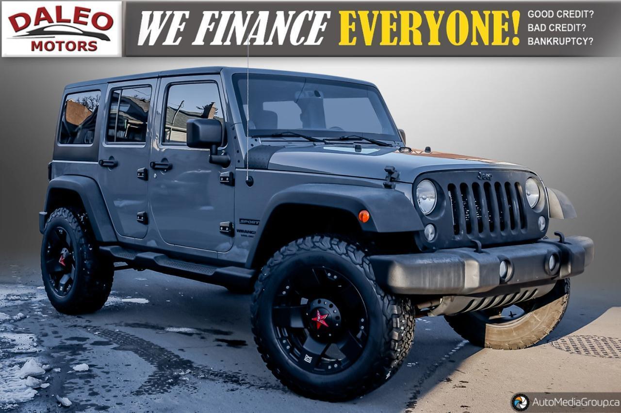 2014 Jeep Wrangler UNLIMITED / 4x4 / BLUETOOTH