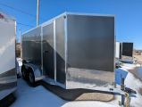 2023 Canadian Trailer Company 7x12 V-Nose Cargo Trailer Aluminum Photo4