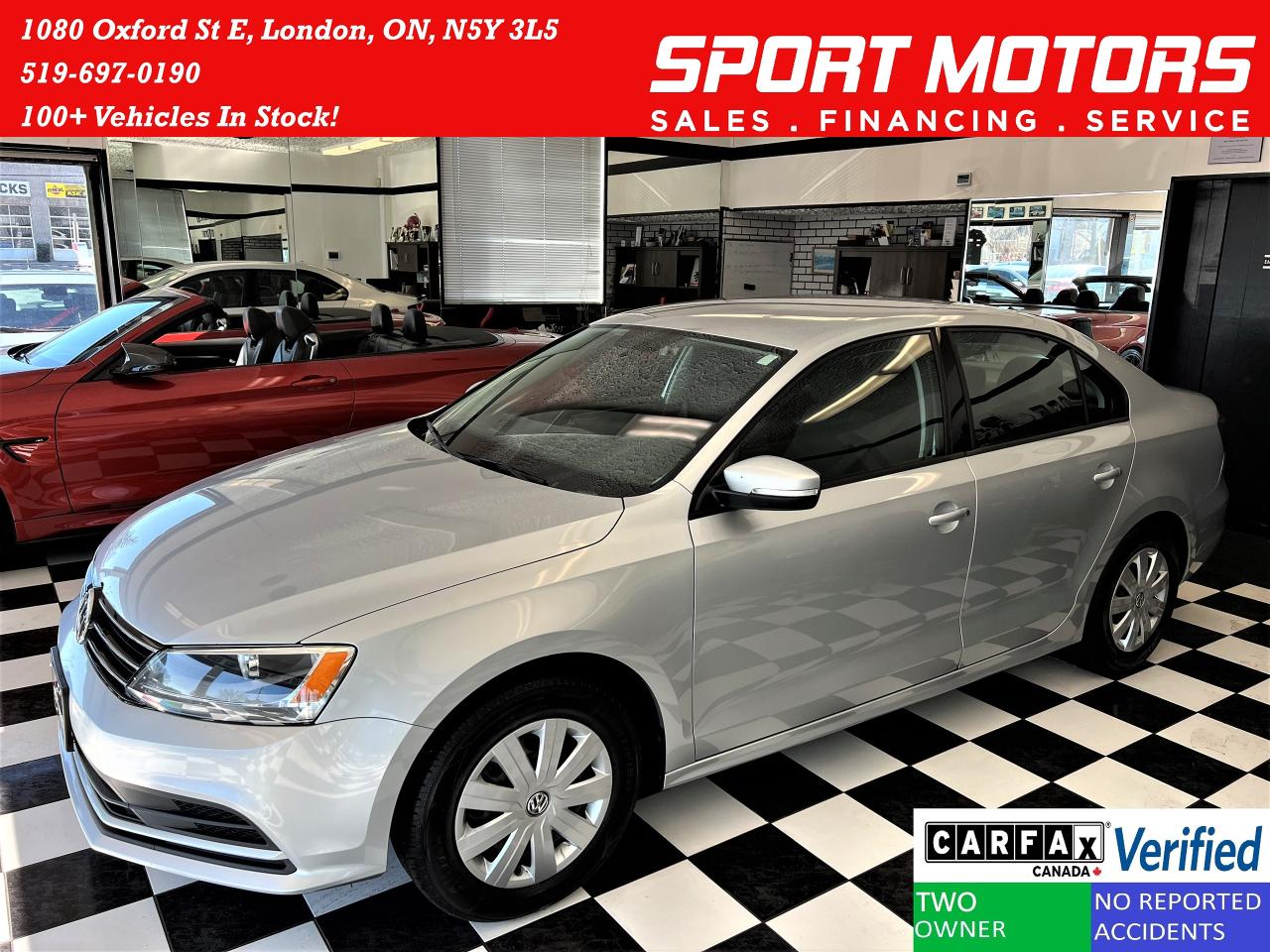 2016 Volkswagen Jetta Trendline+New Brakes+CAM+Heated Seats+CLEAN CARFAX - Photo #1