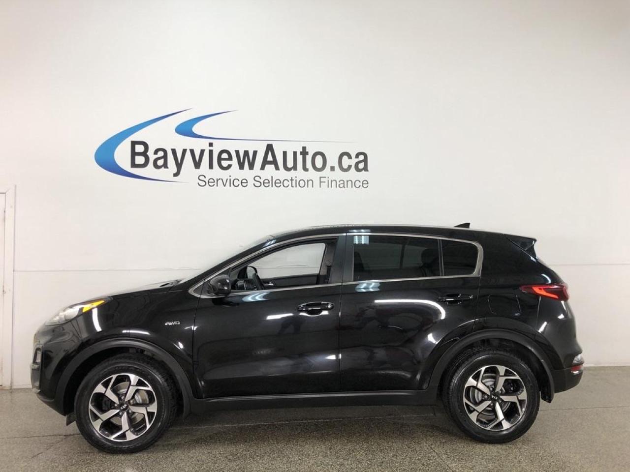 Used 2020 Kia Sportage LX - AWD! BLACK! HTD SEATS! REVERSE CAM! BLUETOOTH! + MORE! for sale in Belleville, ON
