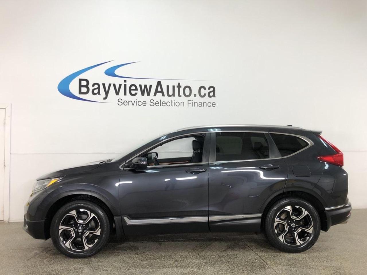 Used 2019 Honda CR-V TOURING - AWD! PWR HTD MEMORY LTHR! SUNROOF! NAV! RAIN SENSING WINDSHIELD! REMOTE START! + MORE! for sale in Belleville, ON