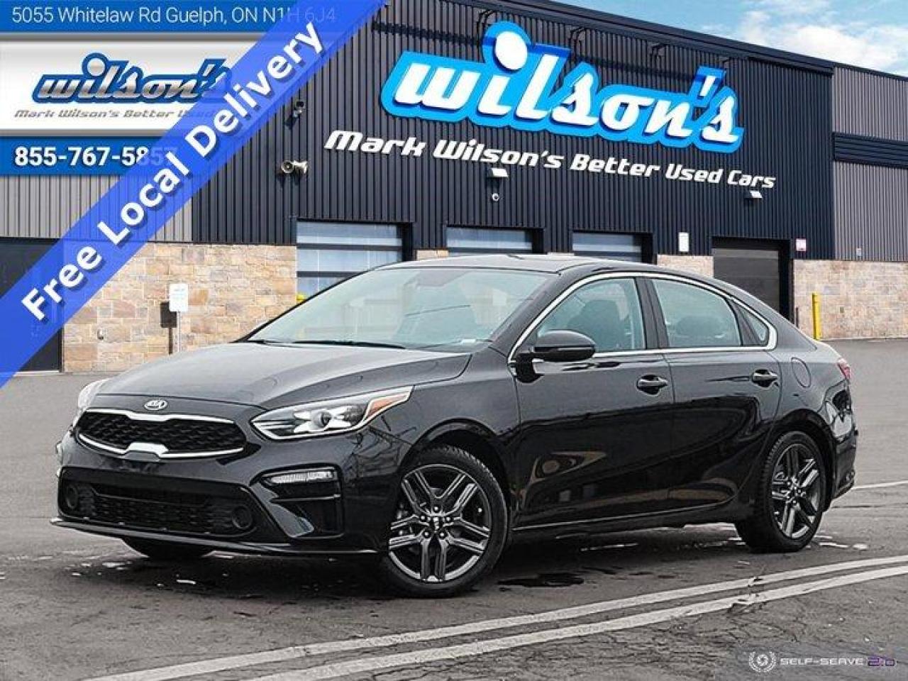 Used 2021 Kia Forte EX+, Auto, Sunroof, Heated Steering + Seats, CarPlay + Android, Blind Spot & Much More! for sale in Guelph, ON