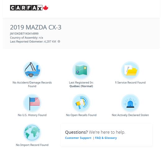 2019 Mazda CX-3 GX+A/C+Camera+Blind Spot+Smart Brake+CLEAN CARFAX Photo12