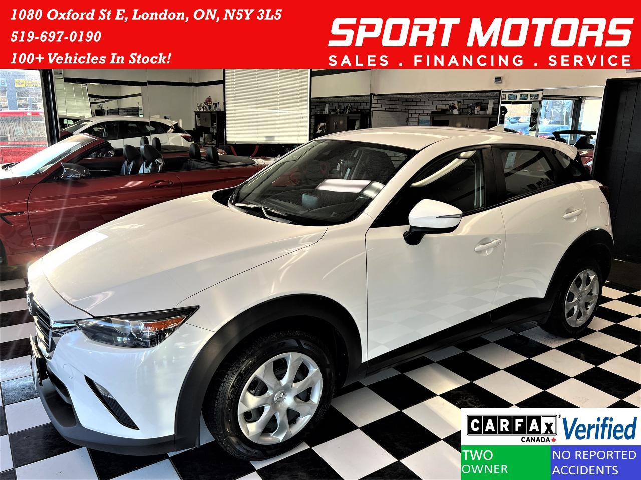 Used 2019 Mazda CX-3 GX+A/C+Camera+Blind Spot+Smart Brake+CLEAN CARFAX for sale in London, ON