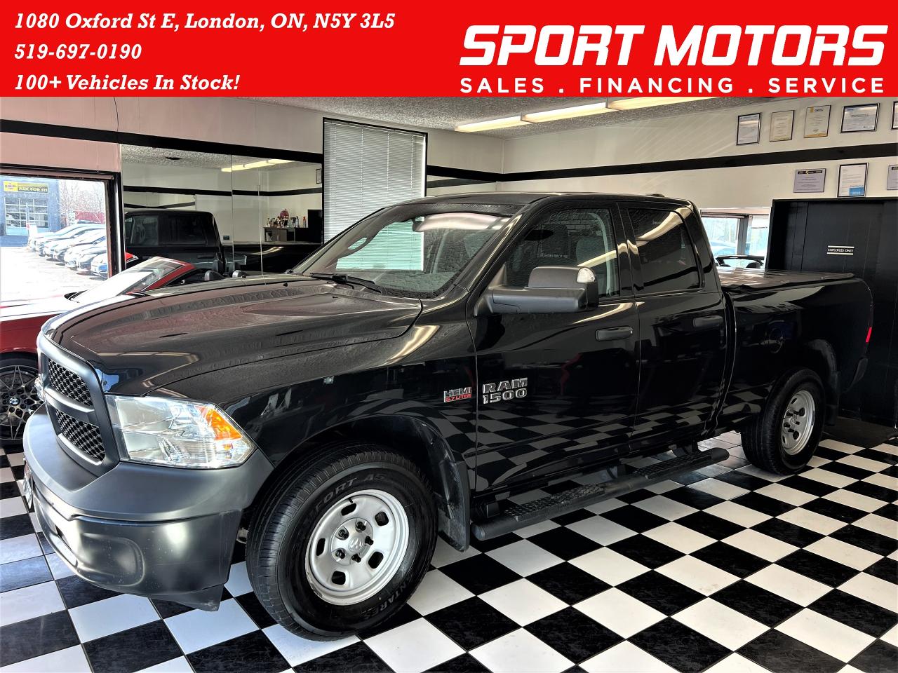 2017 RAM 1500 Tradesman Quad Cab HEMI 5.7L V8 4x4+Camera+Cruise