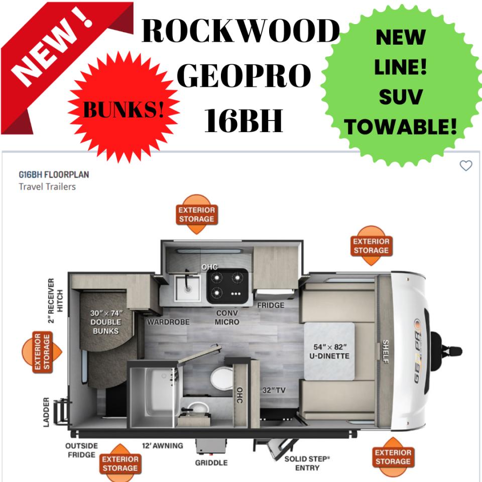 2023 Geo Pro 16BH ON ORDER GEOPRO 16BH