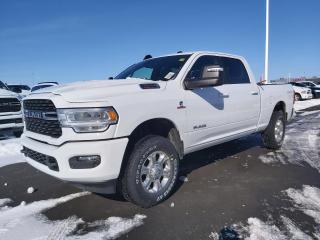 This Ram 3500 boasts a Intercooled Turbo Diesel I-6 6.7 L engine powering this Automatic transmission. WHEELS: 18 X 8 POLISHED ALUMINUM (STD), TRANSMISSION: 6-SPEED AUTOMATIC -inc: Urethane Shift Knob, TIRES: LT275/70R18E OWL ON/OFF-ROAD.

This Ram 3500 Comes Equipped with These Options
SPORT APPEARANCE PACKAGE -inc: Body-Colour Grille Surround, Black Interior Accents, Sport Decal, Body-Colour Door Handles, Body-Colour Front Bumper, Painted Rear Bumper, QUICK ORDER PACKAGE 2HZ -inc: Engine: 6.7L Cummins I-6 Turbo Diesel, Transmission: 6-Speed Automatic , SECURITY ALARM, REMOTE START SYSTEM, REAR WINDOW DEFROSTER, REAR AUTO-LEVELLING AIR SUSPENSION, RADIO: UCONNECT 5 W/8.4 DISPLAY, PROTECTION GROUP -inc: Transfer Case Skid Plate Shield, PREMIUM LIGHTING GROUP -inc: LED Fog Lamps, LED Reflector Headlamps, PARKSENSE FRONT & REAR PARK ASSIST.

Why Buy From Us?
Thank you for choosing Capital Dodge as your preferred dealership. We have been helping customers and families here in Ottawa for over 60 years. From our old location on Carling Avenue to our Brand New Dealership here in Kanata, at the Palladium AutoPark. If youre looking for the best price, best selection and best service, please come on in to Capital Dodge and our Friendly Staff will be happy to help you with all of your Driving Needs. You Always Save More at Ottawas Favourite Chrysler Store

Stop By Today
Come in for a quick visit at Capital Dodge Chrysler Jeep, 2500 Palladium Dr Unit 1200, Kanata, ON K2V 1E2 to claim your Ram 3500!