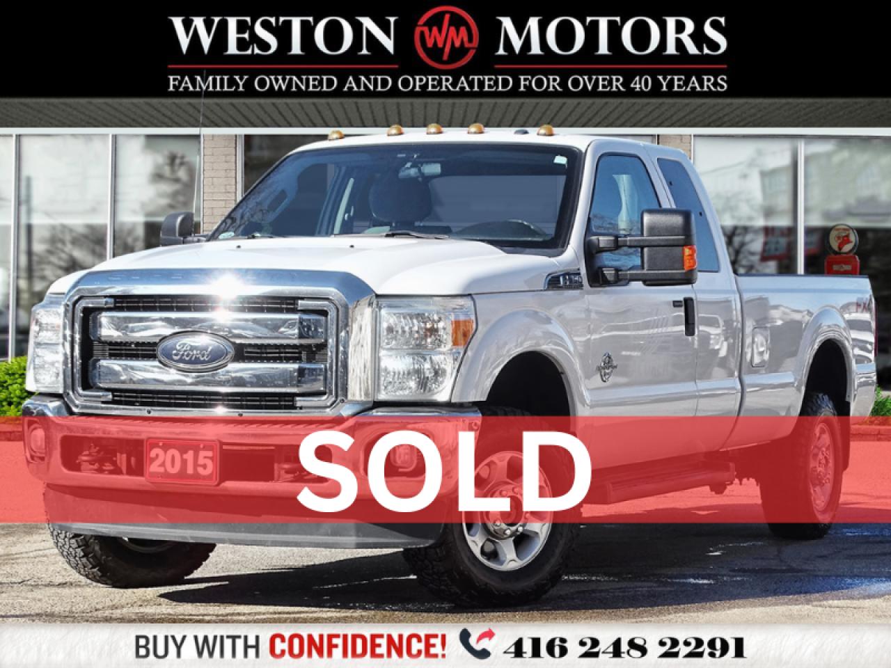 2015 Ford F-350 DIESEL*EXTENDED CAB*4X4*LONG BOX*BLUETOOTH!!*