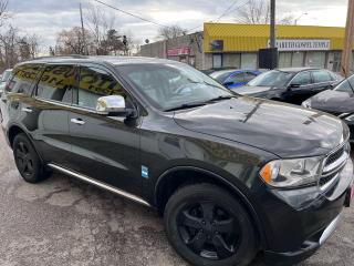 Used 2011 Dodge Durango Crew Plus/NAVI/CAMERA/LEATHER/ROOF/LOADED/ALLOYS for sale in Scarborough, ON