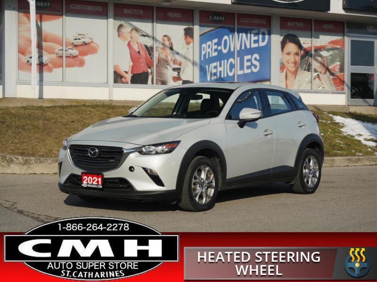 2021 Mazda CX-3 GS  BLINDSPOT HTD-S/W LEATH 16-AL