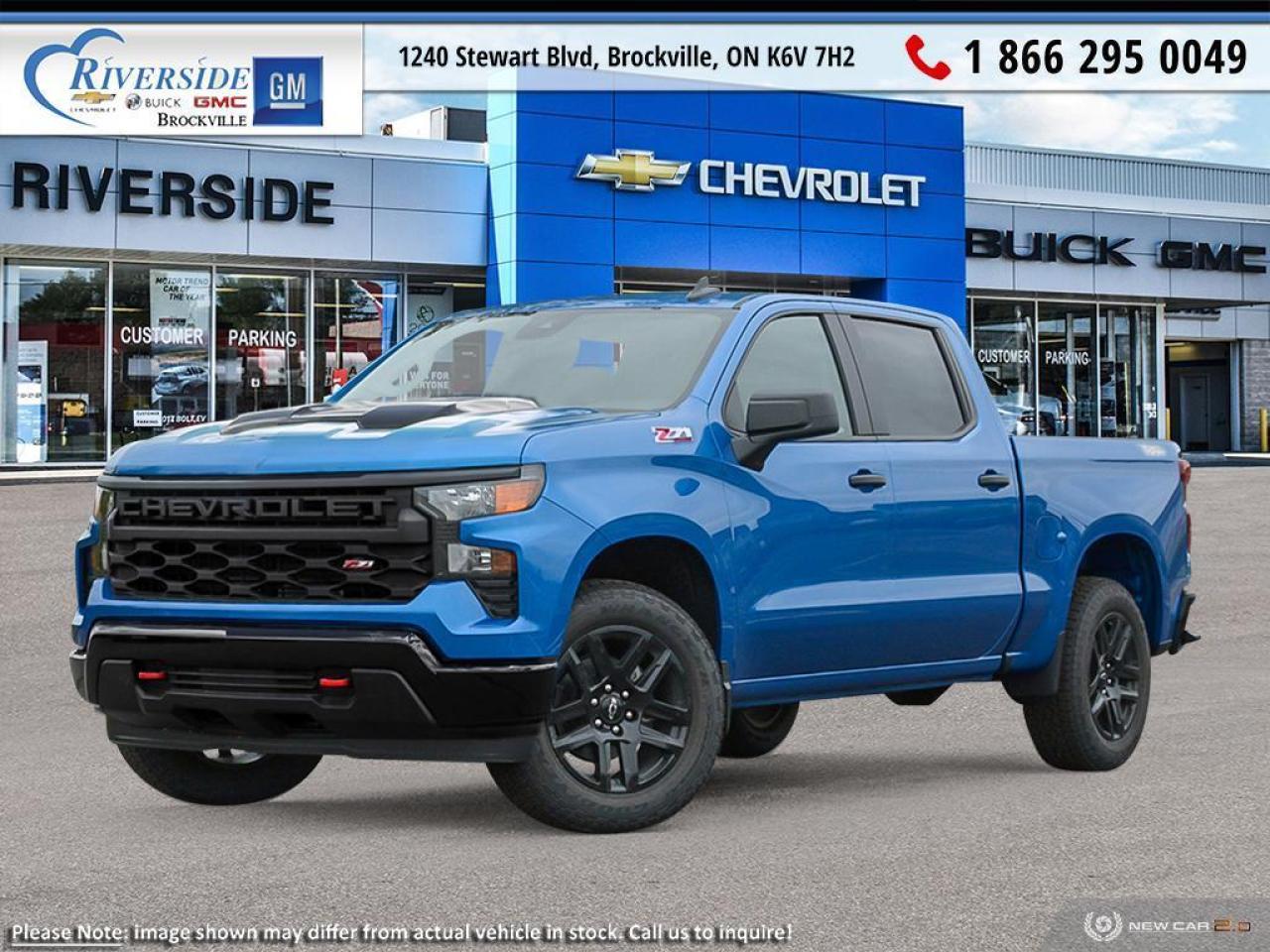 New 2023 Chevrolet Silverado 1500 Custom Trail Boss for sale in Brockville, ON
