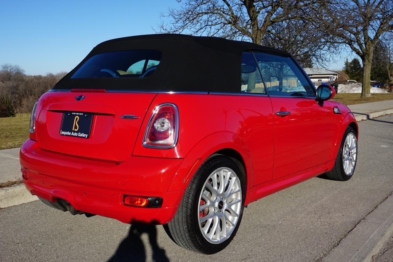 2010 MINI Cooper Convertible JCW CONVERTIBLE / 6 SPEED / AVAILABLE ON BAT Photo3