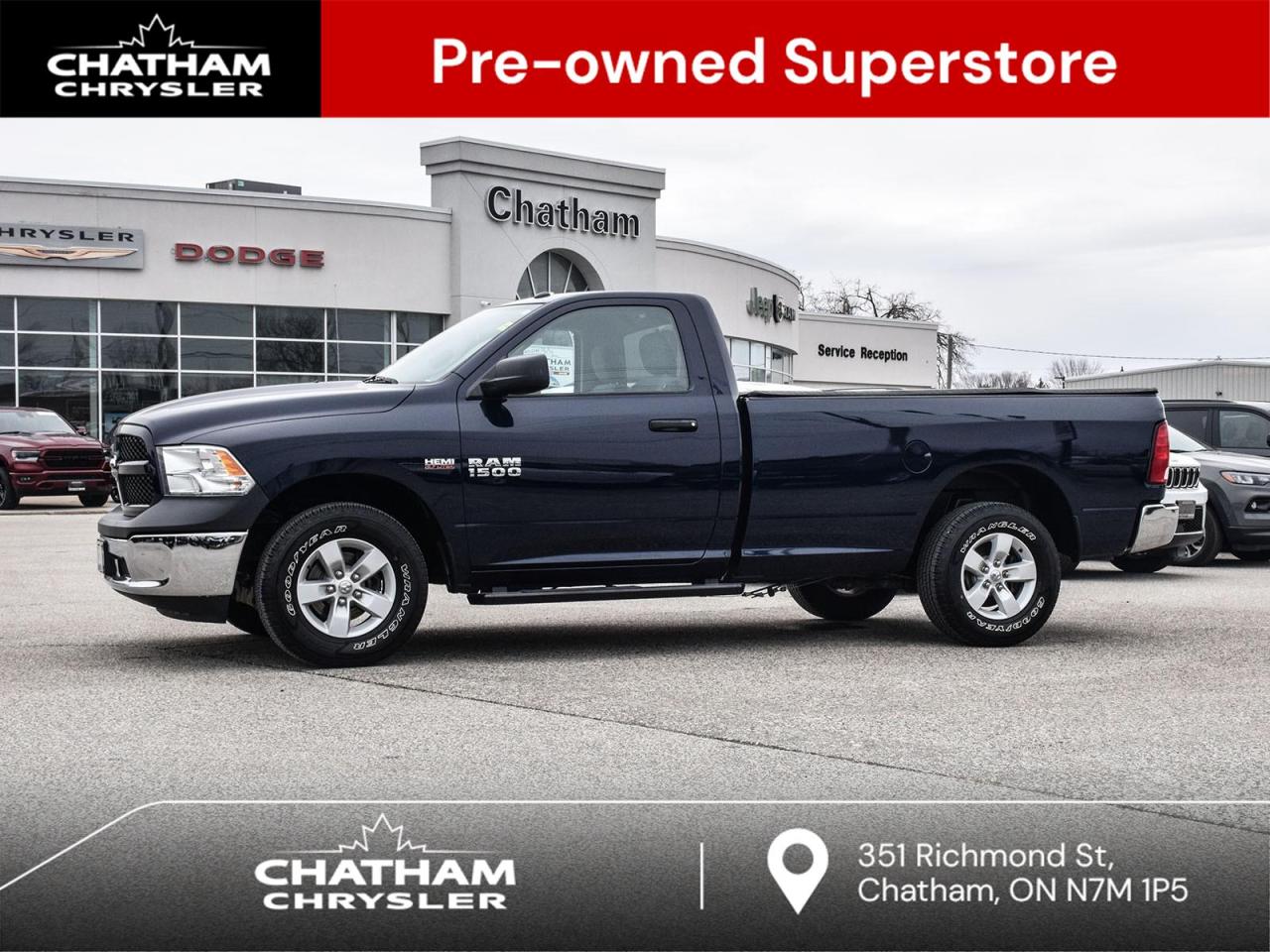 Used 2017 RAM 1500 ST SXT LONG BOX 4X4 for sale in Chatham, ON