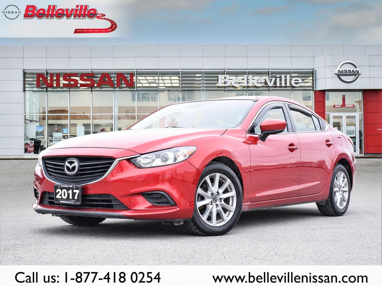 Used 2017 Mazda MAZDA6 GS-Family Sedan, stylish and responsive driving! for sale in Belleville, ON