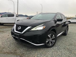 Sunroof, Hands Free Liftgate, Heated Seats, Emergency Braking, Android Auto, Apple CarPlay, Aluminum Wheels
  On sale now! This vehicle was originally listed at $36874.  Weve marked it down to $35388. You save $1486.   This Nissan Murano features an eye-catching design, a plush cabin, and high-tech standard features. This  2020 Nissan Murano is fresh on our lot in Mission. 
Ever since its debut in the early 2000s, the Nissan Murano has staked out a claim between premium and nonpremium SUVs with its refined ride, standout styling, well-appointed interior, and feature-laden spec sheet. This 2020 example is still playing that value game, with a plethora of standard technology features and a spacious, welcoming interior. This Muranos serene ride and impressive dynamics make it an ideal road-trip companion.This  SUV has 91,541 kms. Its  super black metallic in colour  . It has a cvt transmission and is powered by a  260HP 3.5L V6 Cylinder Engine.  This unit has some remaining factory warranty for added peace of mind. 
 Our Muranos trim level is SV. Stepping up to the SV Murano gets you all wheel drive along with a host of awesome features like a power sunroof, hands free power liftgate, remote start, Advanced Drive Assist with 7 inch display in instrument cluster, text assistant, dual zone automatic climate control, Nissan Intelligent Key with push button start and keyless entry, remote front window roll down, leather wrapped heated steering wheel with audio and cruise control, and heated front seats along with Intelligent Emergency Braking and collision warning. The cabin is as connected as it is comfy with an 8 inch touchscreen with voice recognition, Android Auto and Apple CarPlay compatibility, SiriusXM, Bluetooth streaming and calling, MP3/WMA playback, and aux and USB inputs and the style keeps going on the exterior with aluminum wheels, LED daytime running lights and taillights, auto on/off headlights, and power heated side mirrors with turn signals.
To apply right now for financing use this link : http://www.pioneerpreowned.com/financing/index.htm
Pioneer Pre-Owned has more than 60 years of experience in the automotive domain in B.C. backing it up, and we are proud to be your first-choice used car dealer in Mission! Buying a vehicle can be a stressful time. WE CAN HELP make it worry free and easy. How is this worry free? Our team of highly trained Auto Technicians do a full safety inspection on each vehicle. Our vehicles come with a Complete Car-proof Report and lien search history. We can deliver straight to your door or we can provide a free hotel if you so choose to come to us. We service BC, Alberta and Saskatchewan. Do you have credit issues? We know that bad things happen to good people. We all have a past, if yours is preventing you from moving forward WE CAN HELP rebuild you credit. Are you a first-time buyer, a new Canadian resident on a work permit? Is a current bankruptcy or recently discharged, past repossessions or just started a new job holding you back? TOUGH CREDIT, NO CREDIT, or GOOD CREDIT. Are your current payments to high? Do you like the vehicle you have now, but would love to lower your payments? Refinancing is Available. Need Extra cash? As an authorized representative for over 18 financial institutions and lenders. We can offer up to $15000.00 cash back and NO PAYMENTS for up to 90 days OAC. We have 0 down financing and low interest rates available. All vehicles are subject to a $695 dealer documentation fee and finance placement fee. Visit our website @ www.pioneerpreowned.com and lets us be your credit Specialists! o~o