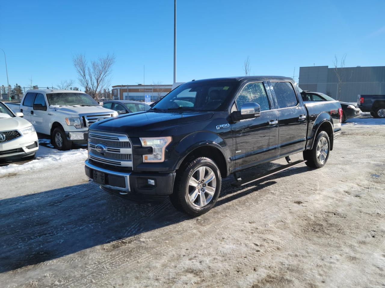 Used 2015 Ford F-150 4WD SuperCrew Platinum| $0 DOWN -EVERYONE APPROVED for sale in Calgary, AB