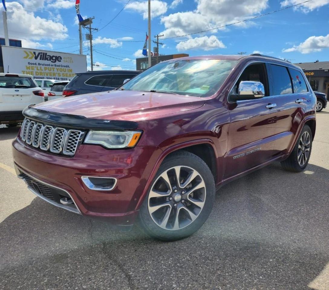 Used 2017 Jeep Grand Cherokee Overland PANORAMIC SUNROOF, 4X4, FOG LIGHTS, REARVIEW CAMERA, TOUCH SCREEN for sale in Saskatoon, SK
