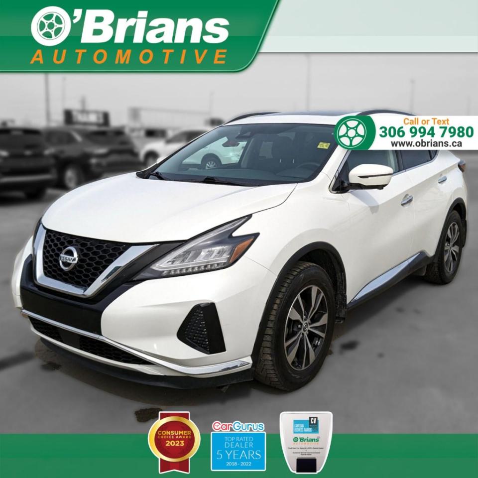 Used 2020 Nissan Murano SV w/AWD, Command Start, Backup Camera, Navigation for sale in Saskatoon, SK