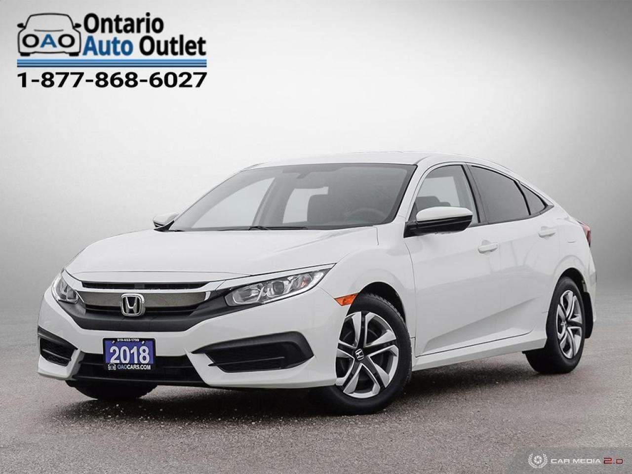 2018 Honda Civic LX / NO ACCIDENTS / CARPLAY / CRUISE CONTROL