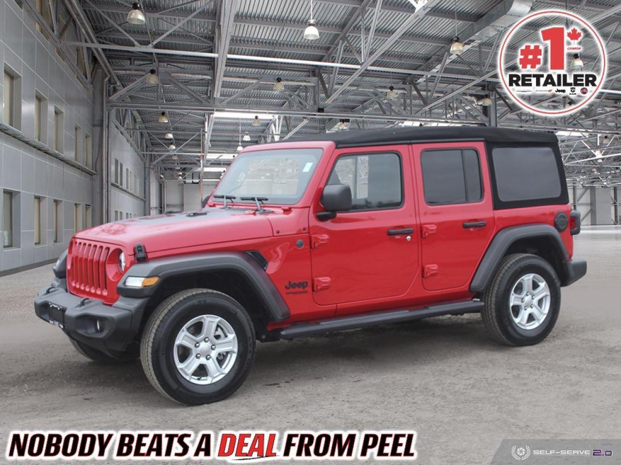 Used 2022 Jeep Wrangler Unlimited Sport | Mopar Side Steps | Uconnect & Sound Grp | for sale in Mississauga, ON