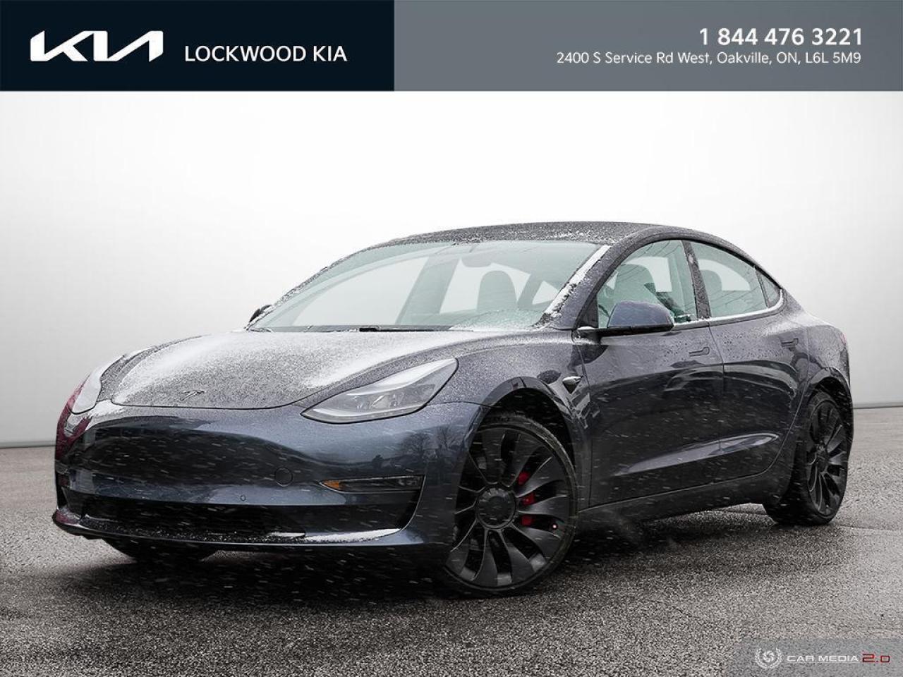 Used 2021 Tesla Model 3 Performance AWD | HEATED SEATS | WHITE LEATHER | for sale in Oakville, ON