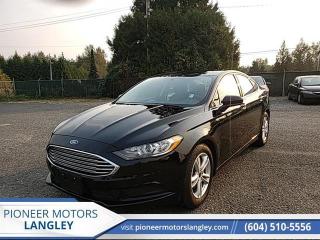 Used 2018 Ford Fusion SE FWD  - Bluetooth -  SiriusXM for sale in Langley, BC