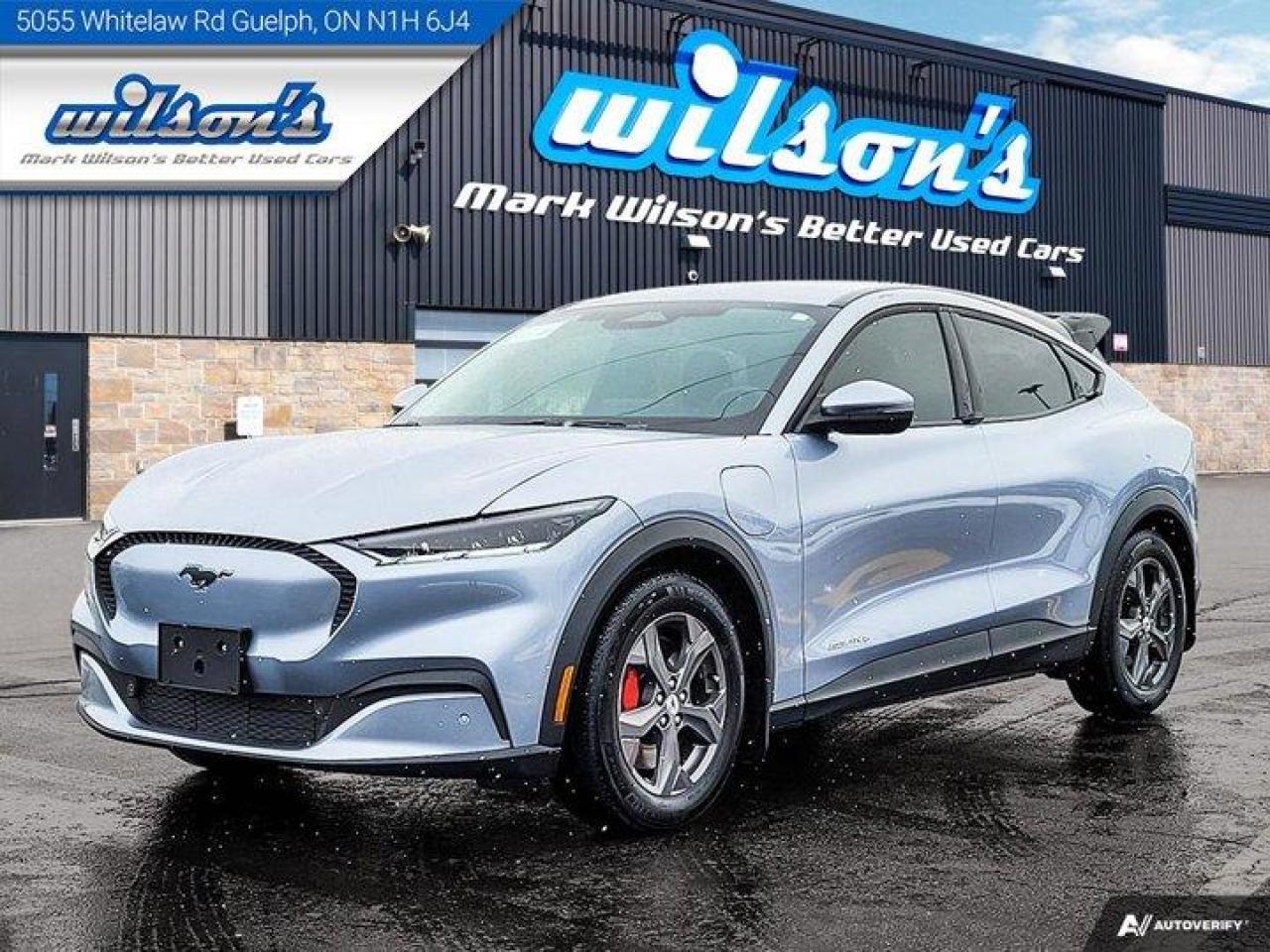 Used 2022 Ford Mustang Mach-E Select AWD, Leather, Navigation, Blind Spot + Rear Traffic Alert, Wireless CarPlay + Android & More! for sale in Guelph, ON