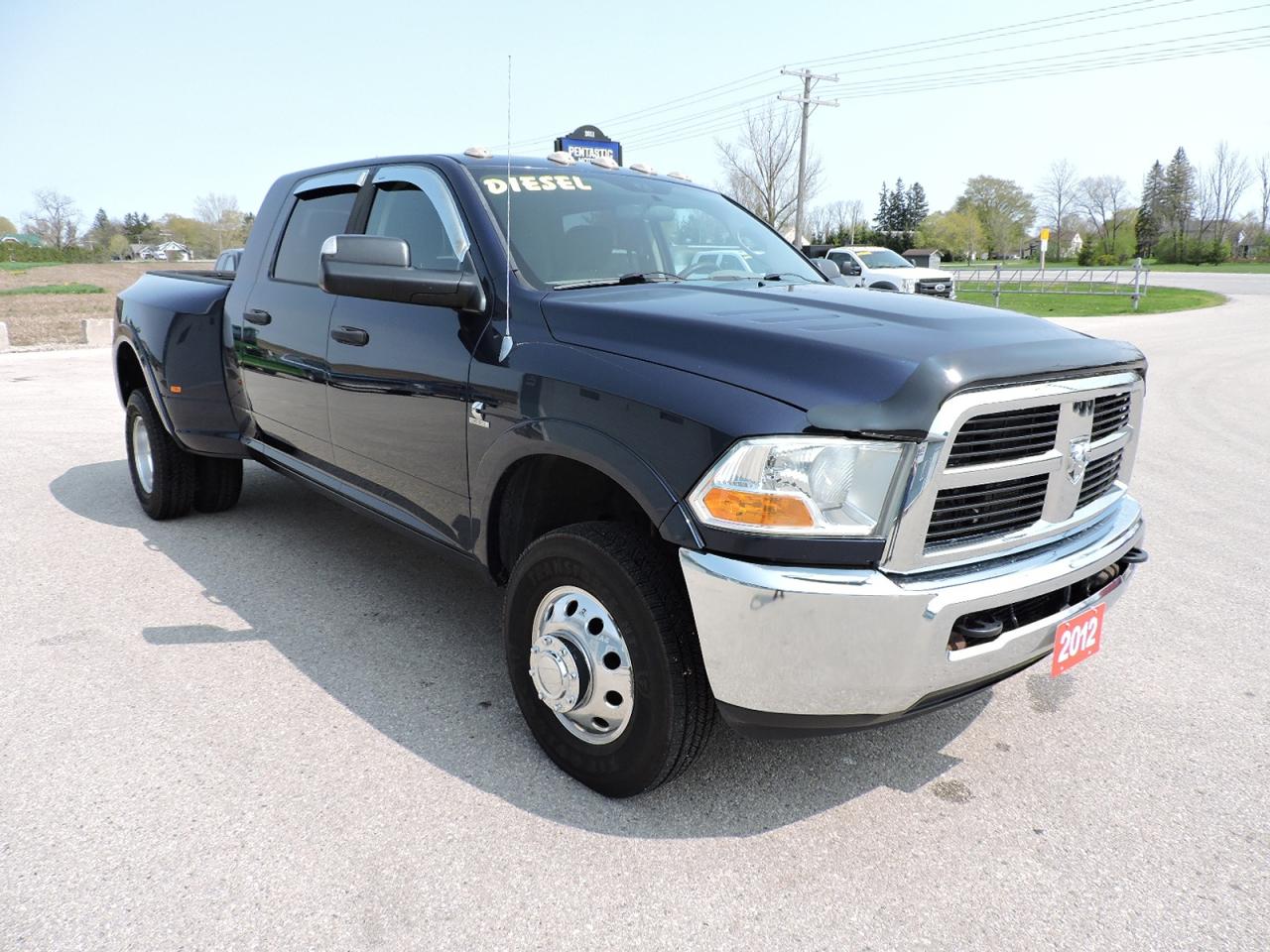2012 RAM 3500 SLT 4X4 Diesel 6-Speed Standard New Tires Pre-DEF
