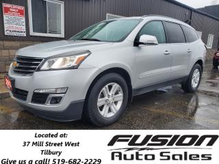 Used 2013 Chevrolet Traverse AWD/2LT-LOCAL TRADE-LEATHER-SUNROOF-DVD for sale in Tilbury, ON