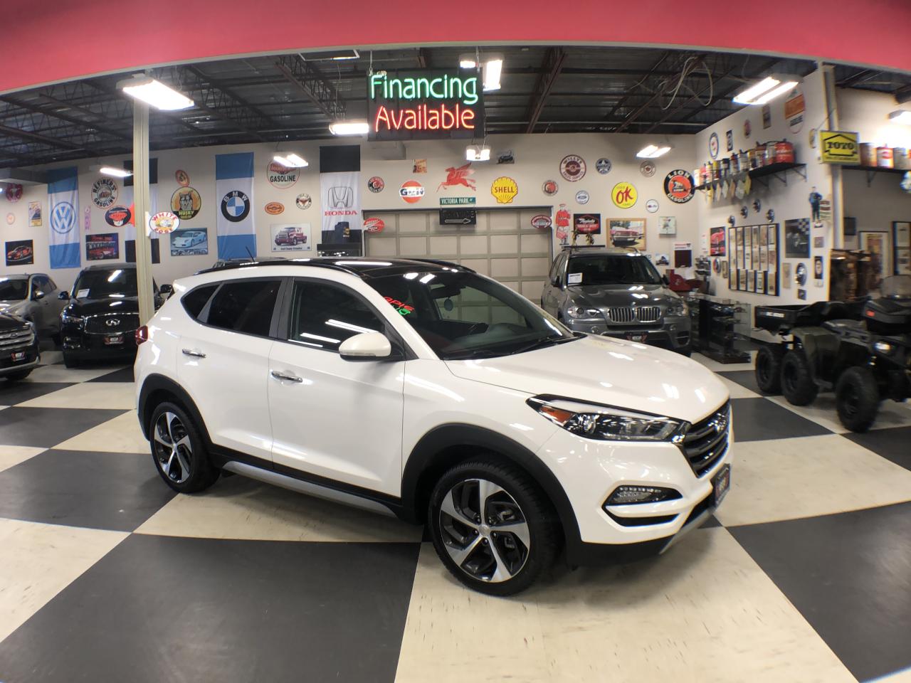Used 2017 Hyundai Tucson SE AWD LEATHER PANO/ROOF B/SPOT H/SEATS CAMERA for sale in North York, ON