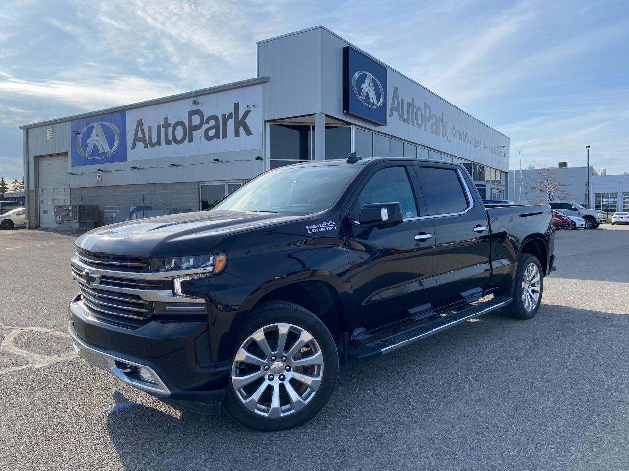 Used 2021 Chevrolet Silverado 1500 High Country HIGH COUNTRY | 4X4 | NAV | SUNROOF | TOW PKG | HEATED FRONT AND REAR SEATS | HEATED STEERING | for sale in Innisfil, ON