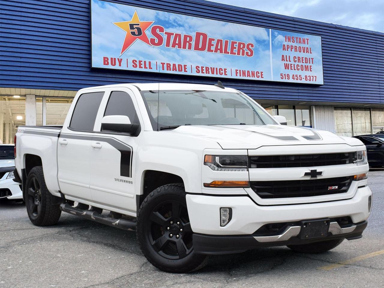 Used 2017 Chevrolet Silverado 1500 AWD LEATHER H-SEATS R-CAM WE FINANCE ALL CREDIT! for sale in London, ON