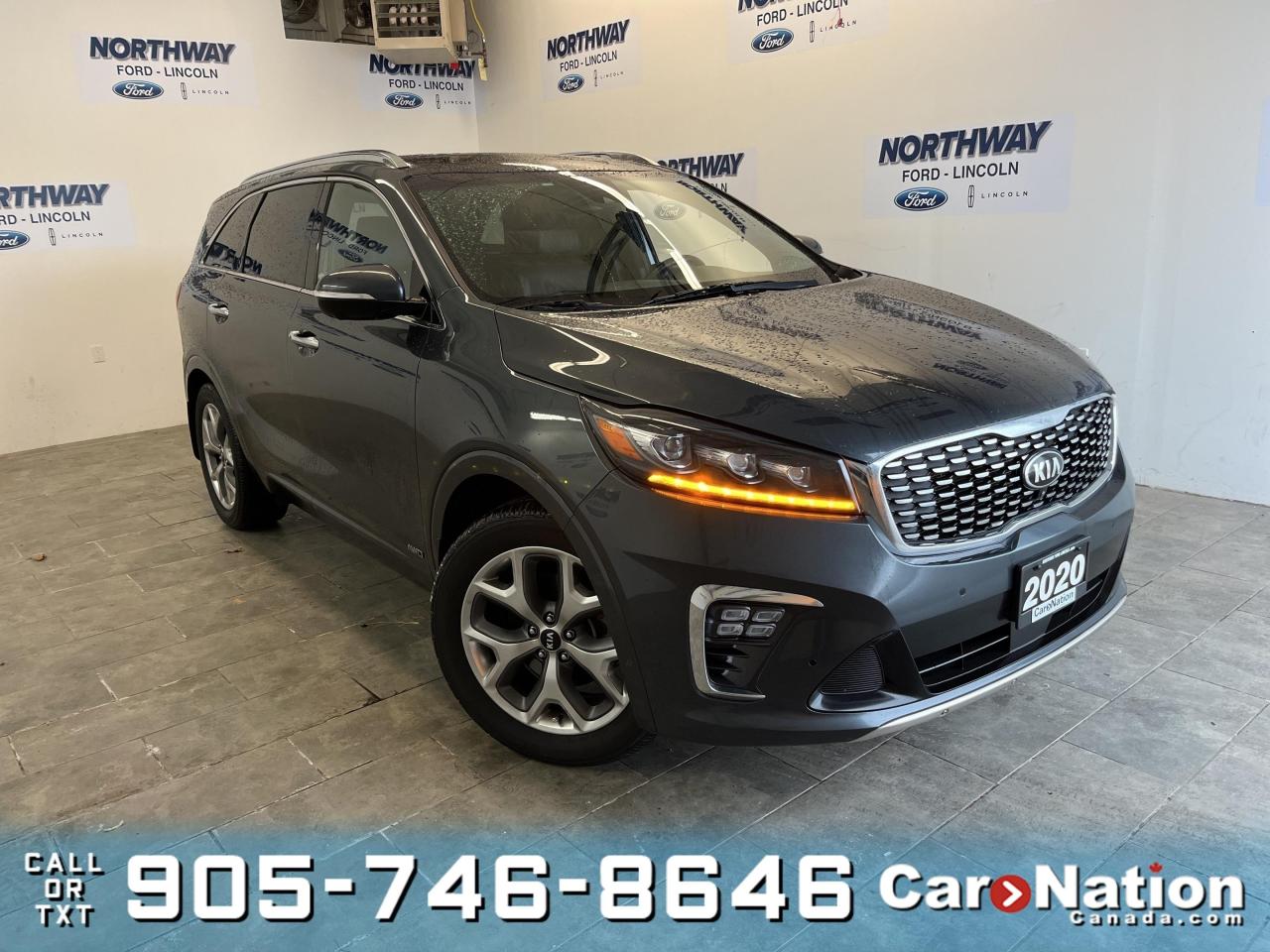 Used 2020 Kia Sorento SX | AWD | V6 | LEATHER | PANO ROOF | NAV | 7 PASS for sale in Brantford, ON