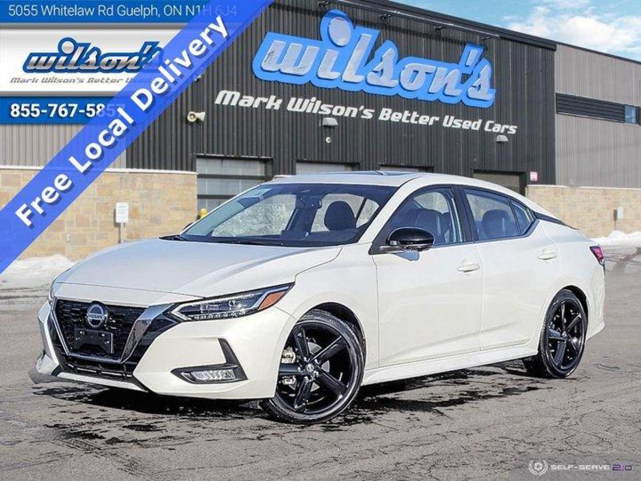 Used 2021 Nissan Sentra SR Premium - Leather, 360 Camera, Adaptive Cruise, Blindspot Monitor, CarPlay+Android Auto & More! for sale in Guelph, ON