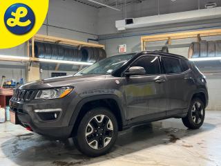 Used 2018 Jeep Compass TRAILHAWK 4X4 * Navigation * Heated Leatherfaced seats w/ Ombre mesh cloth inserts * 8.4inch touchscreen Uconnect * Front heated seats Windshield wi for sale in Cambridge, ON