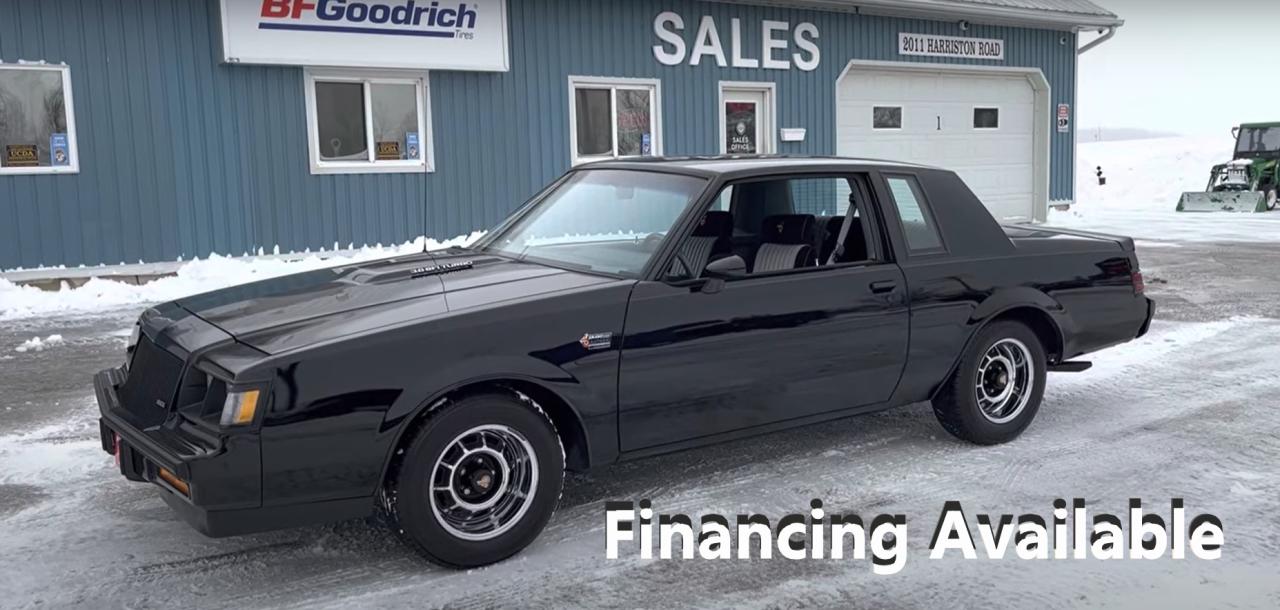 1987 Buick Grand National 3.8L Rust-Free Southern Car 30000 Original Miles