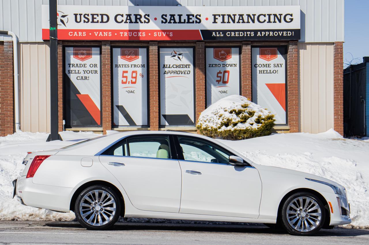2016 Cadillac CTS Luxury Collection AWD | Leather | Roof | Nav | Cam Photo42