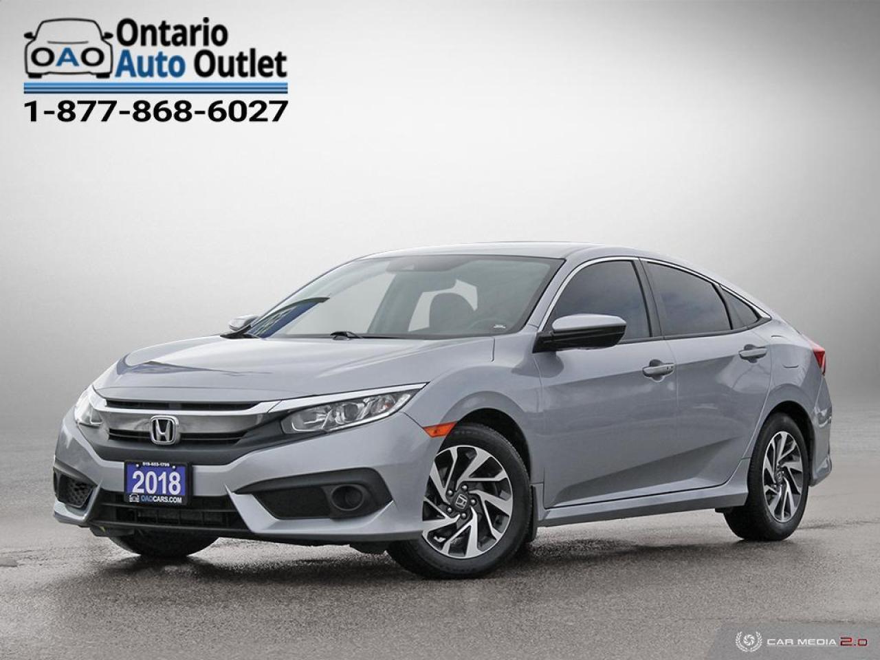 2018 Honda Civic SE / NO ACCIDENTS / CARPLAY / ALLOYS / HEATED SEAT