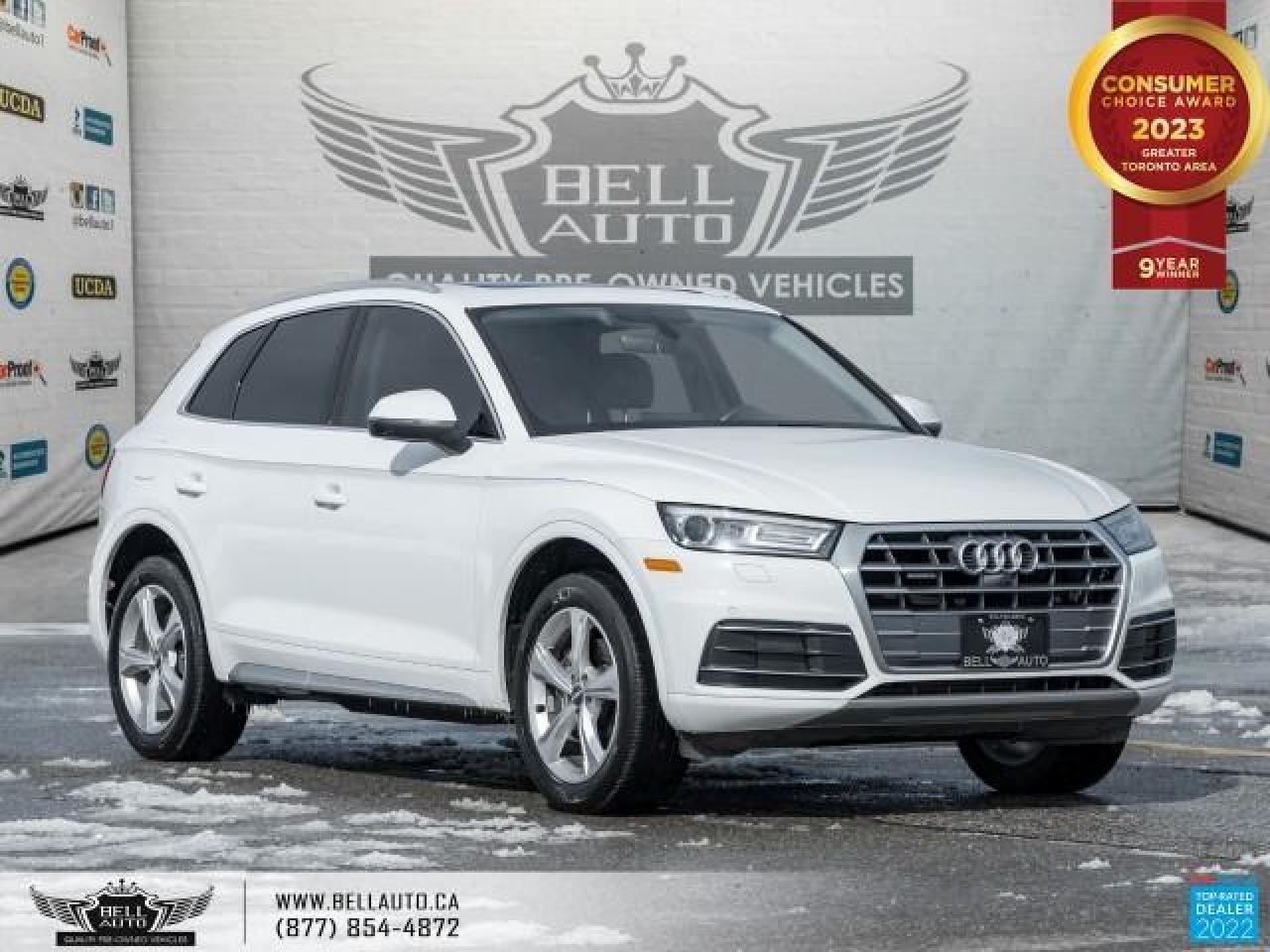 Used 2018 Audi Q5 Progressiv, Quattro, BackupCam, Navi, Pano, ParkingDistControl, B.Spot, NoAccident for sale in Toronto, ON